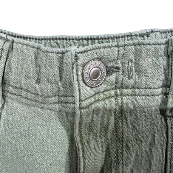 American Eagle Green Jogger Utility Cargo Pants 32” Waist Size 12 Regular - Picture 3 of 4